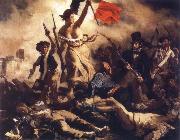 Eugene Delacroix Liberty Leading the People USA oil painting artist